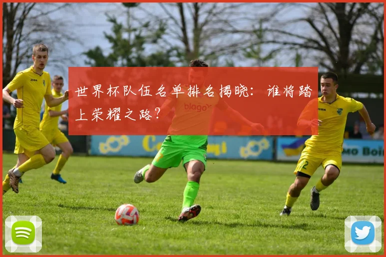 世界杯队伍名单排名揭晓：谁将踏上荣耀之路？